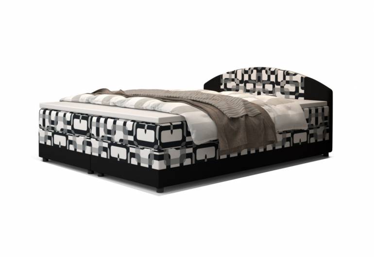 Kárpitozott boxspring ágy ORION