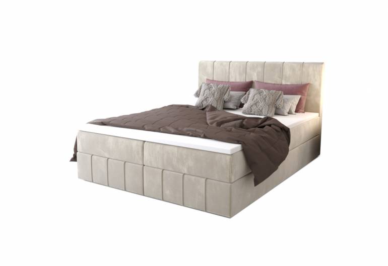 BAHAMA 2 kárpitozott boxspring ágy
