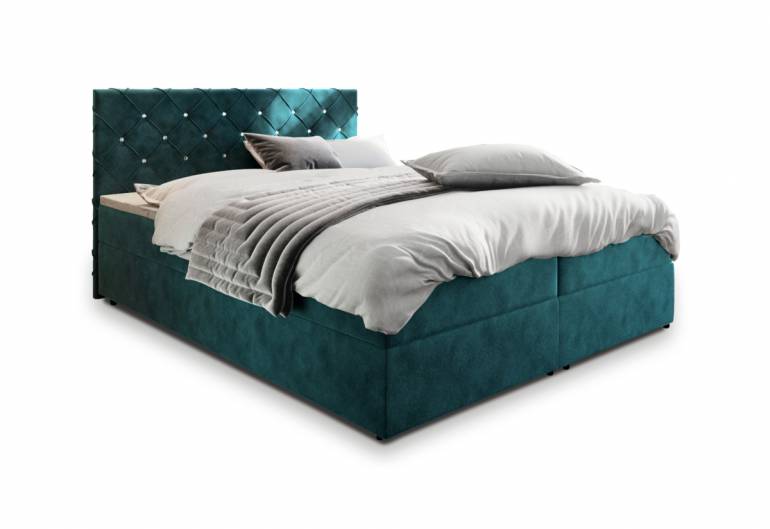 RIVA kárpitozott boxspring ágy